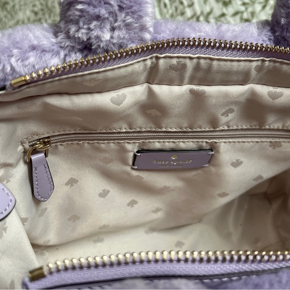 Kate Spade Ellie Faux Fur Small Tote - Picture 3 of 5